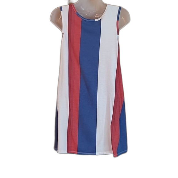 LuLaRoe Flowy Tank Top Asymmetrical Swing Sleeveless Trapeze Oversized Blouse - Picture 5 of 16